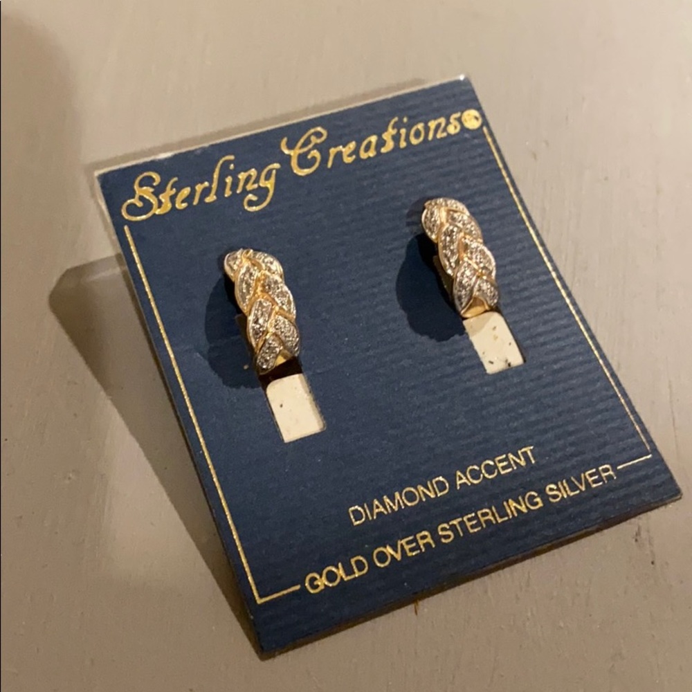 Vintage Half Hoops